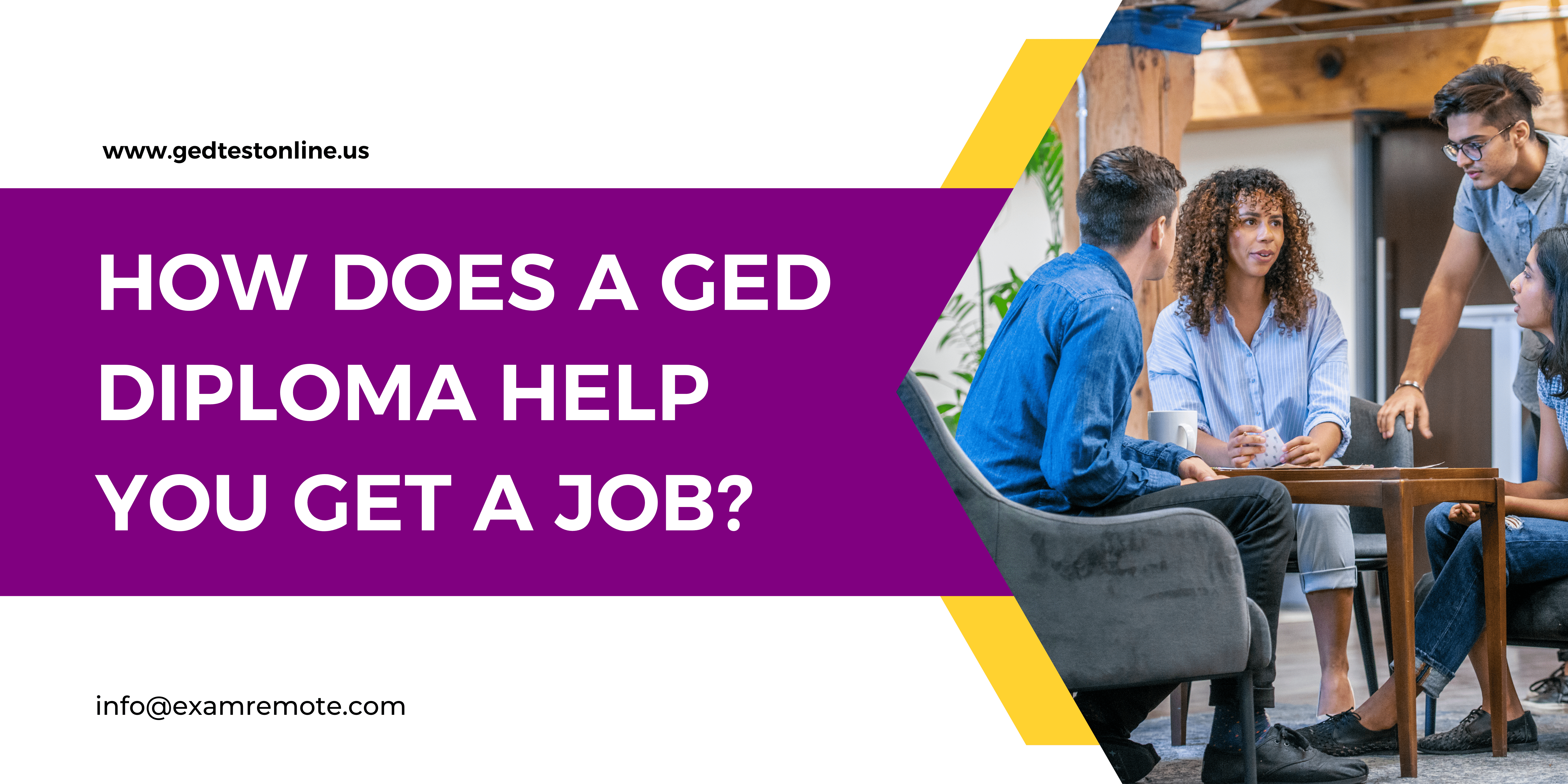 How Does a GED Diploma Help You Get a Job?